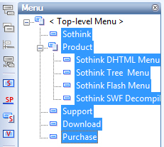 Windows Vista Menu - Menu Item