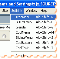 tree menu - dreamweaver