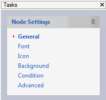 JavaScript Tree Menu - Tasks Panel 