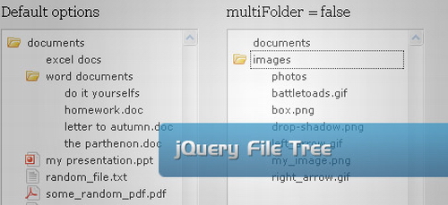 Drop Down Menu -File tree