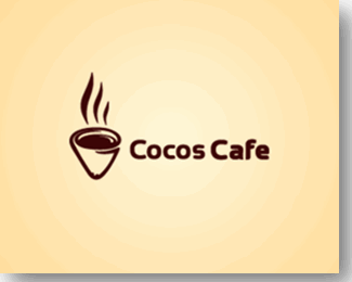 cafe & coffe logo sample