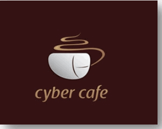 cafe & coffe logo sample